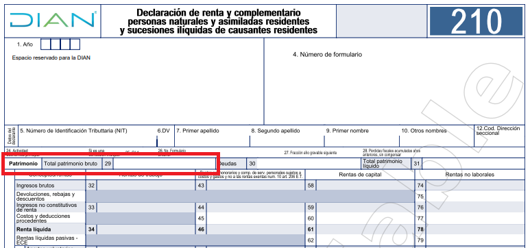 Declaración de criptos en Colombia